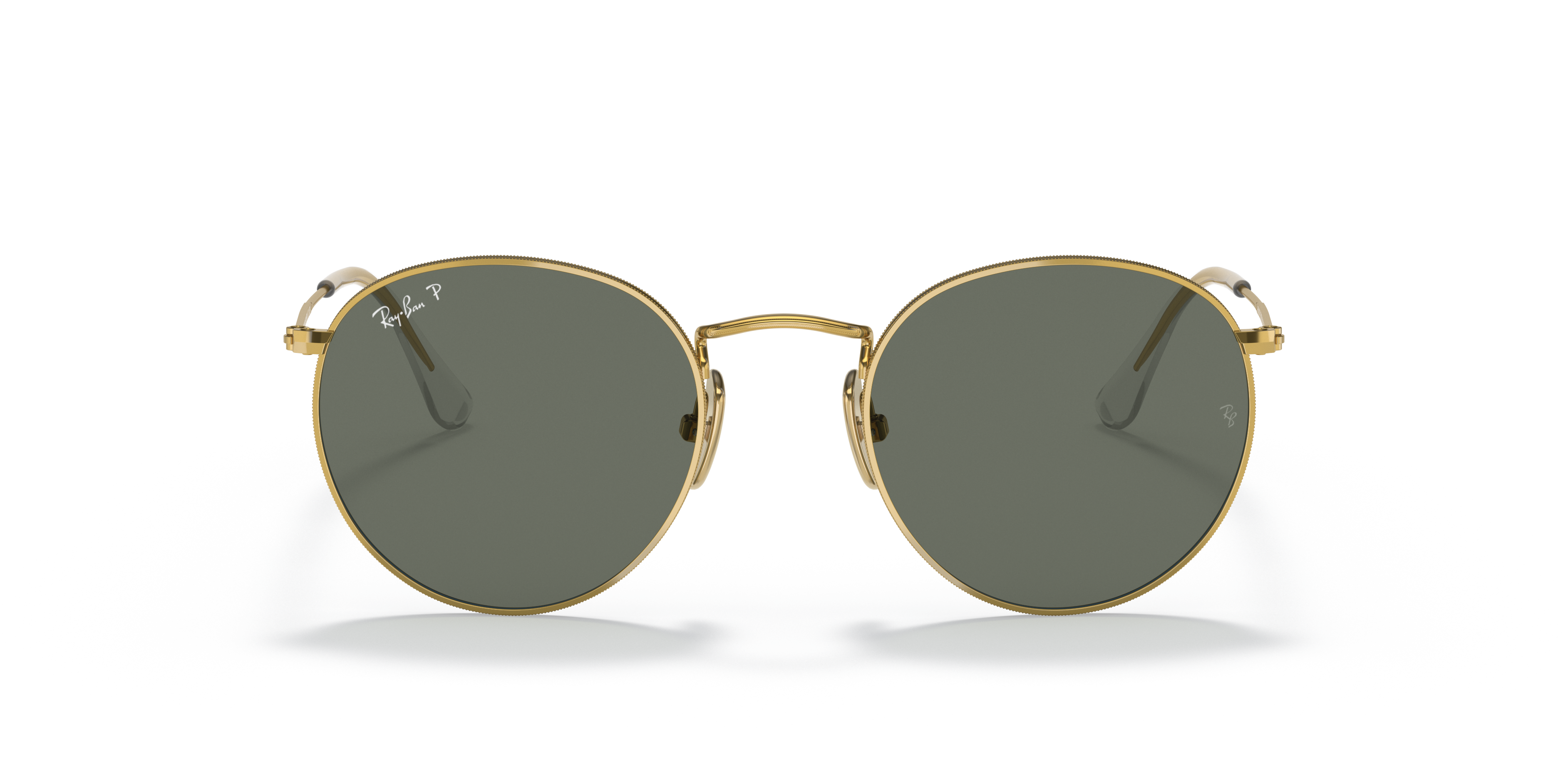 ray ban green gold