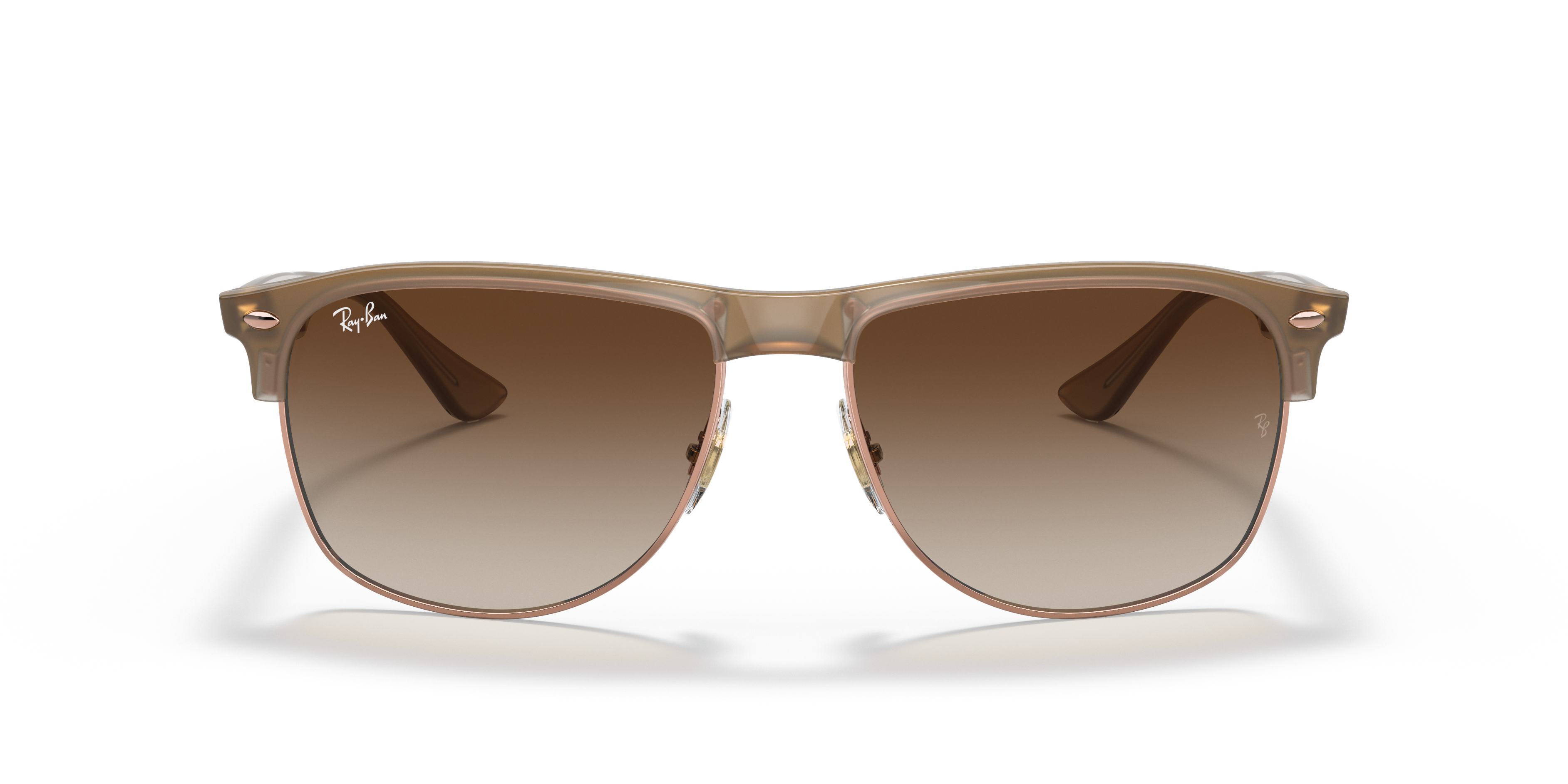 ray ban clubmaster gunmetal polarized