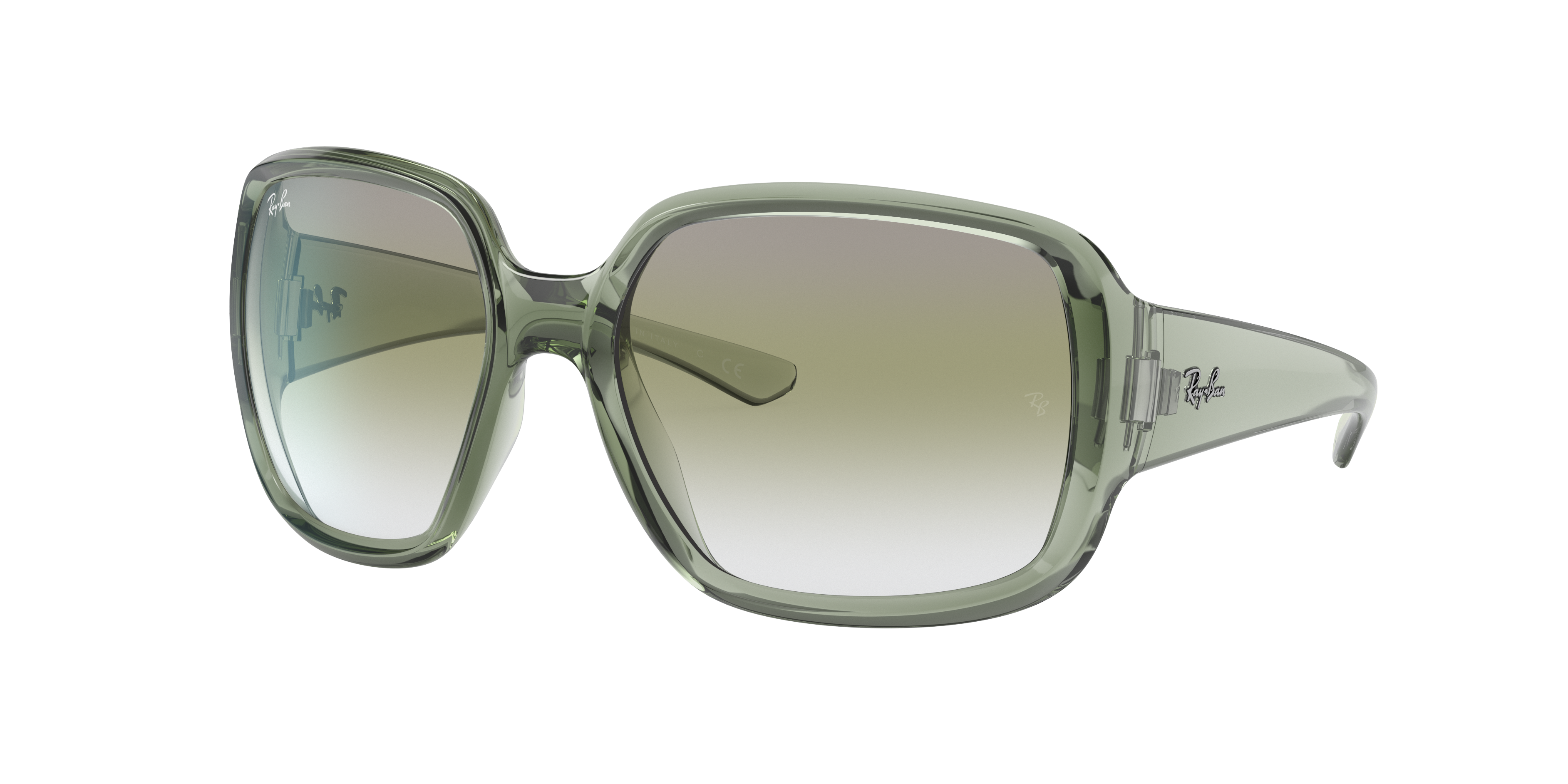 Rb4347 Sunglasses in Transparent Green and Clear/Green | Ray-Ban®