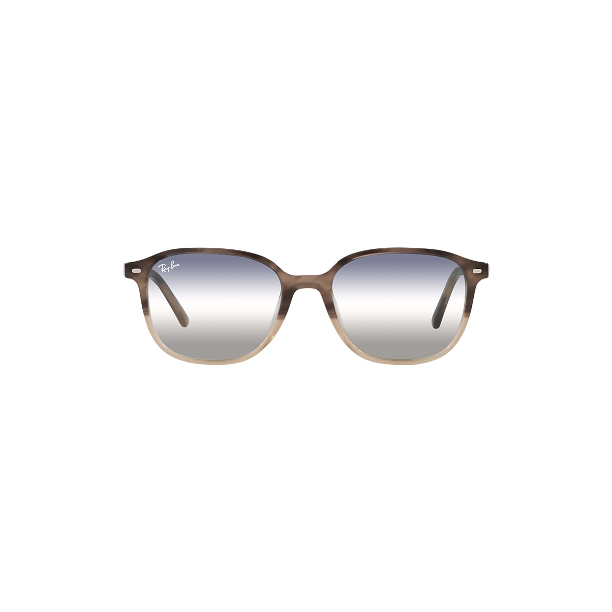 LEONARD BI-GRADIENT Sunglasses in Brown Havana and Blue - RB2193