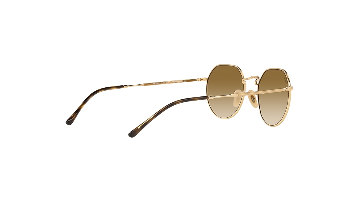 かっつ ✨ レイバン RB3565 001 JACK 55▫︎20 ゴールド Ray-Ban RB3565 Jack Sunglasses | LensCrafters