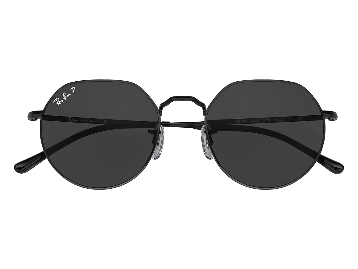 JACK Sunglasses in Black and Black - RB3565 | Ray-Ban® US