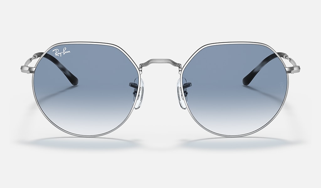 Jack Sunglasses in Silver and Blue | Ray-Ban®