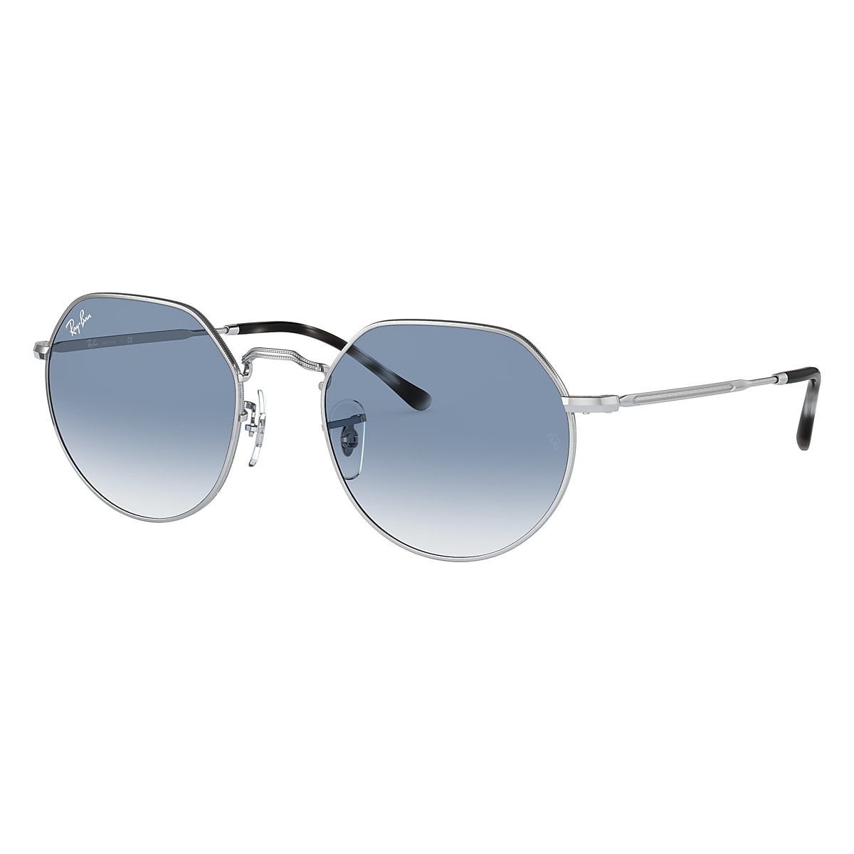 Jack Sunglasses in Silver and Blue | Ray-Ban®
