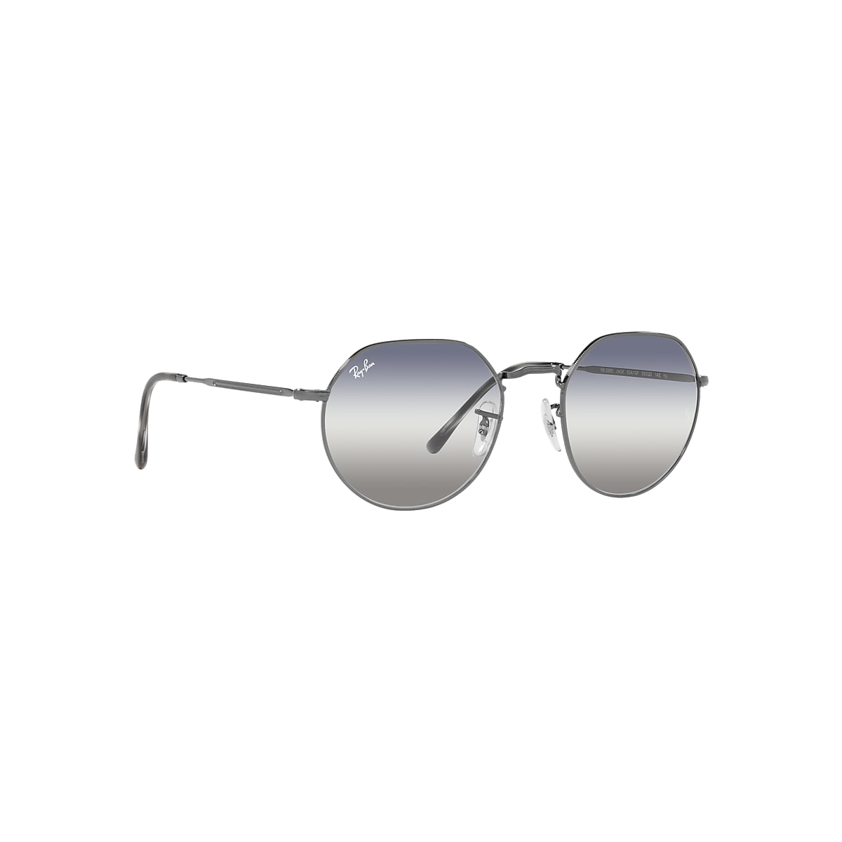 JACK Sunglasses in Gunmetal and Blue/Grey - RB3565 | Ray-Ban® EU