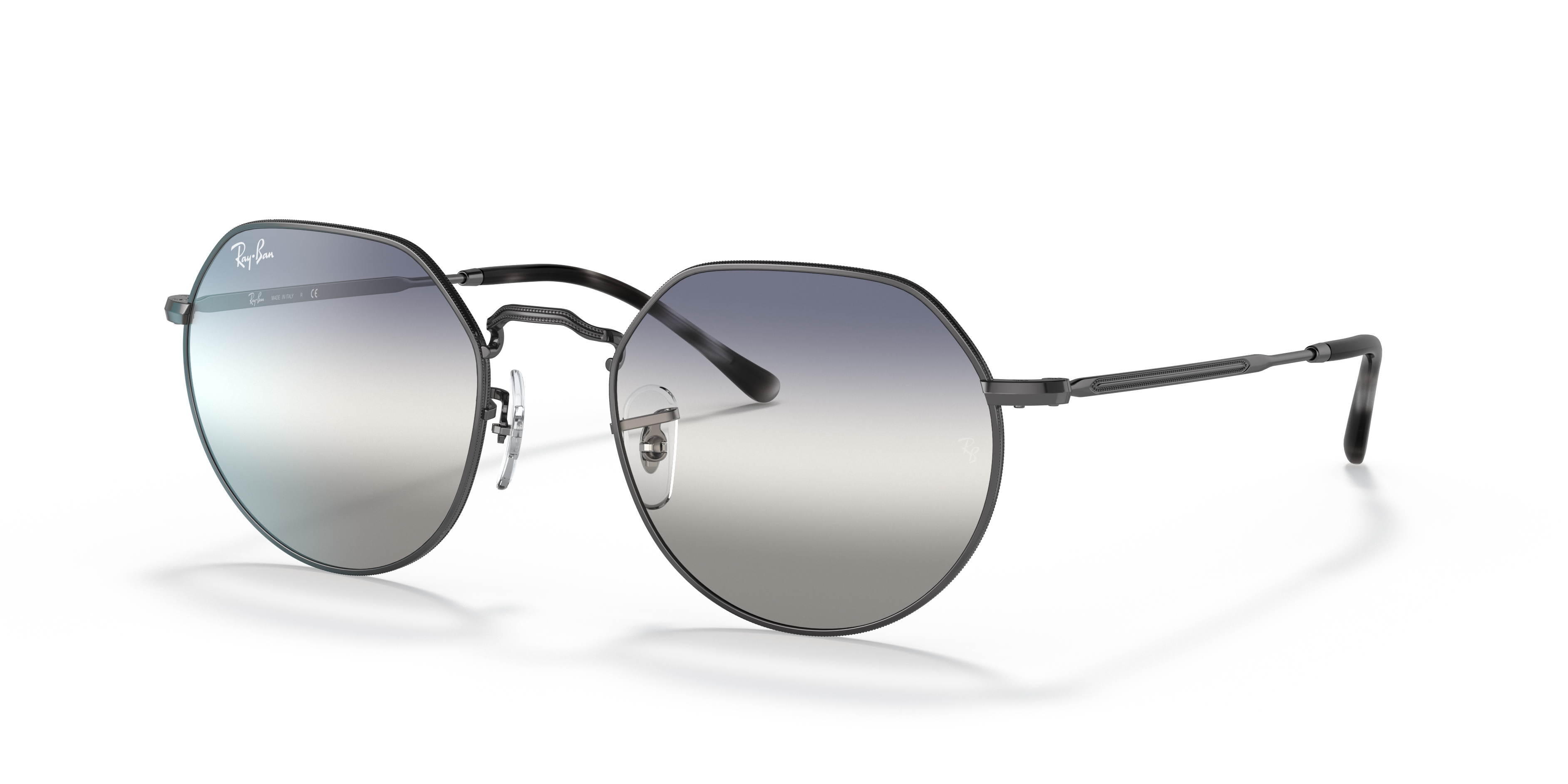 ray ban gunmetal sunglasses