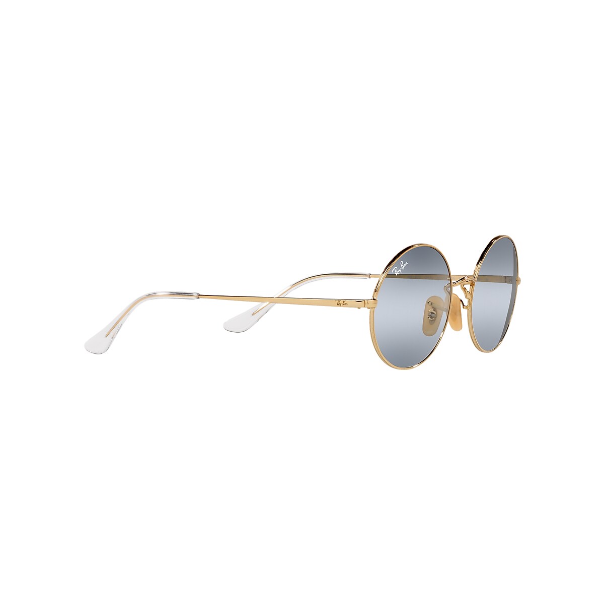 OVAL 1970 BI-GRADIENT Sunglasses in Gold and Clear Blue - RB1970