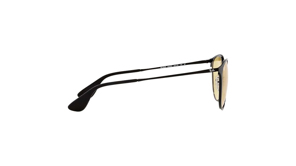 ERIKA METAL EVOLVE Sunglasses in Black and Yellow Photochromic 