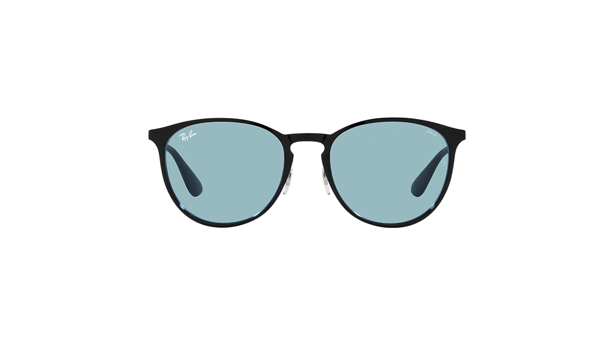 ERIKA METAL EVOLVE Sunglasses in Black and Blue 