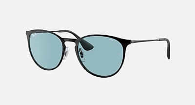 ERIKA METAL EVOLVE Sunglasses in Black and Photochromic Green 