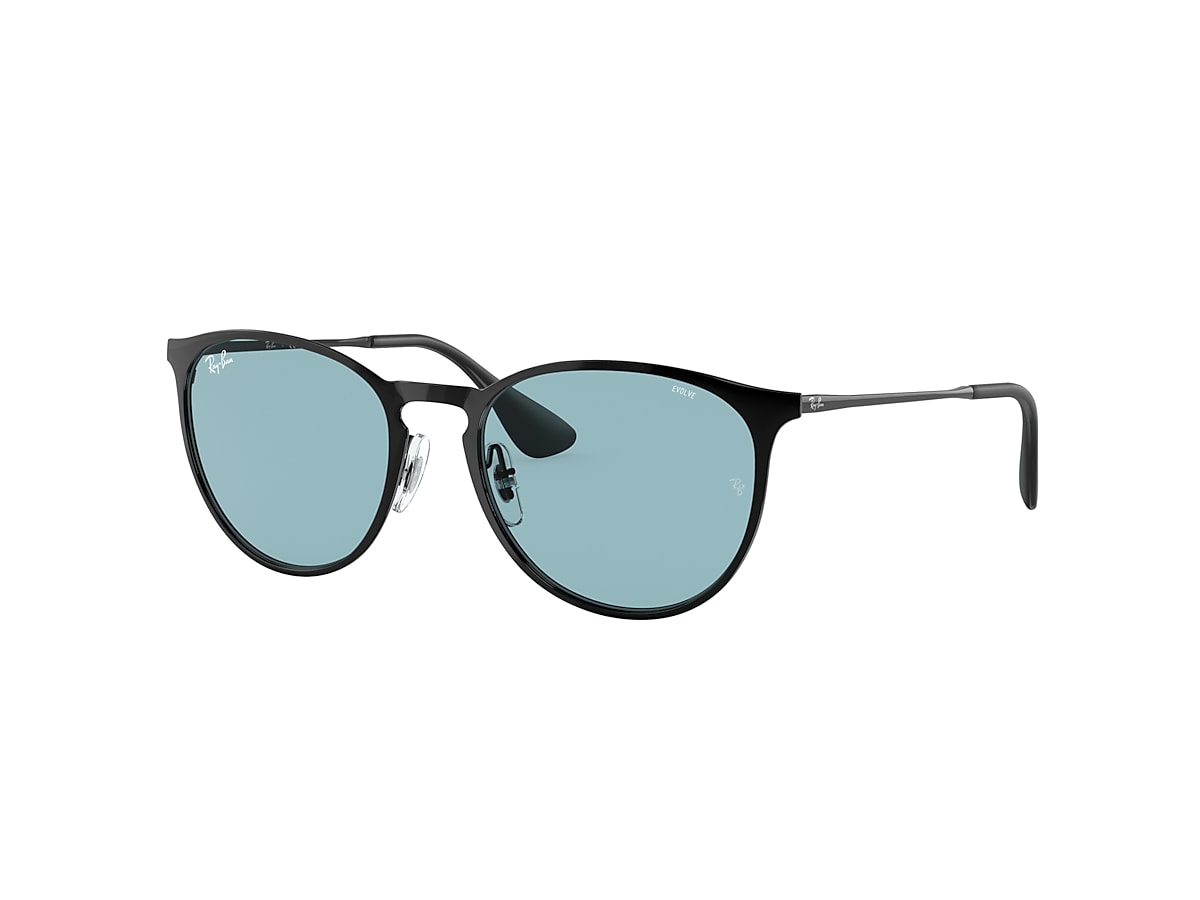 ERIKA METAL EVOLVE Sunglasses in Black and Blue