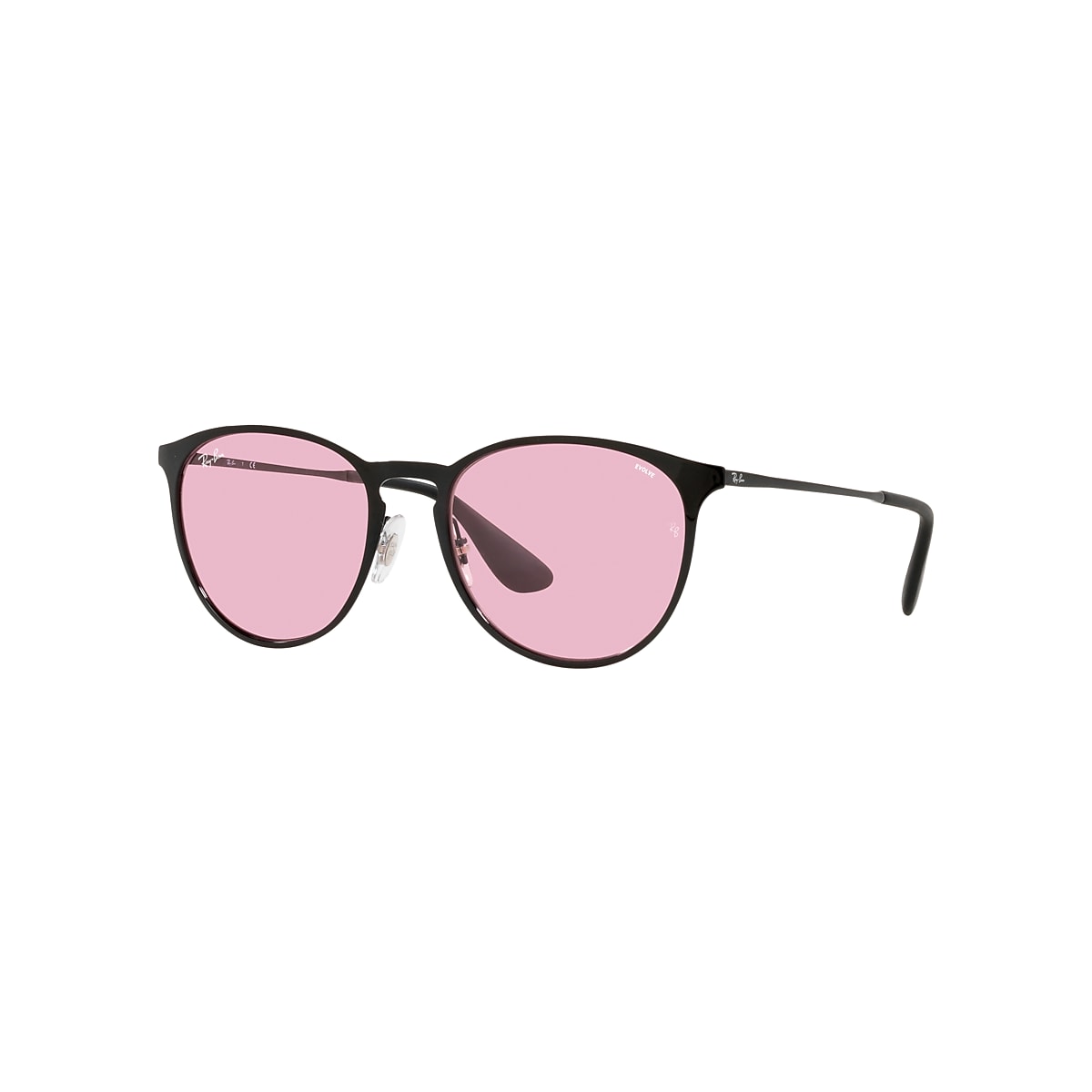 Erika Metal Evolve Sunglasses in Black and Pink Photochromic | Ray-Ban®
