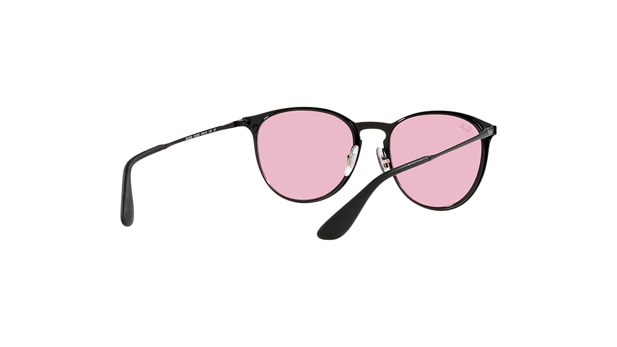 ERIKA METAL EVOLVE Sunglasses in Black and Pink 