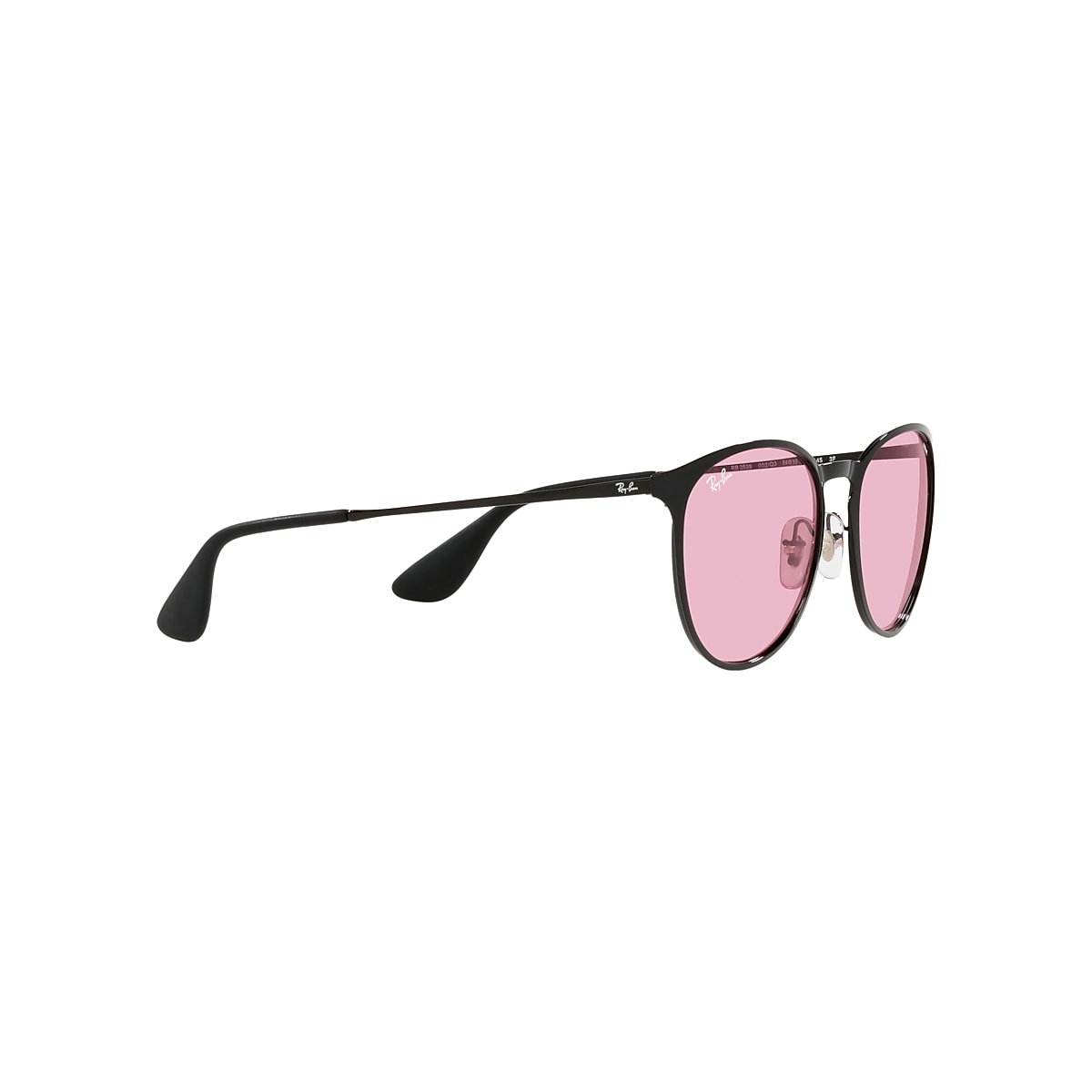 ERIKA METAL EVOLVE Sunglasses in Black and Photochromic Pink