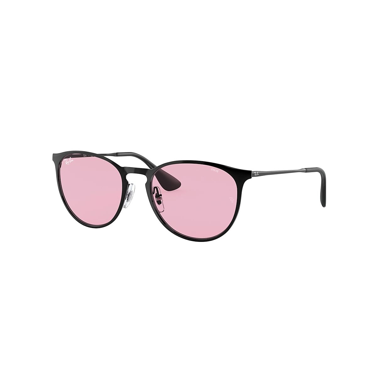 ERIKA METAL EVOLVE Sunglasses in Black and Pink Photochromic 