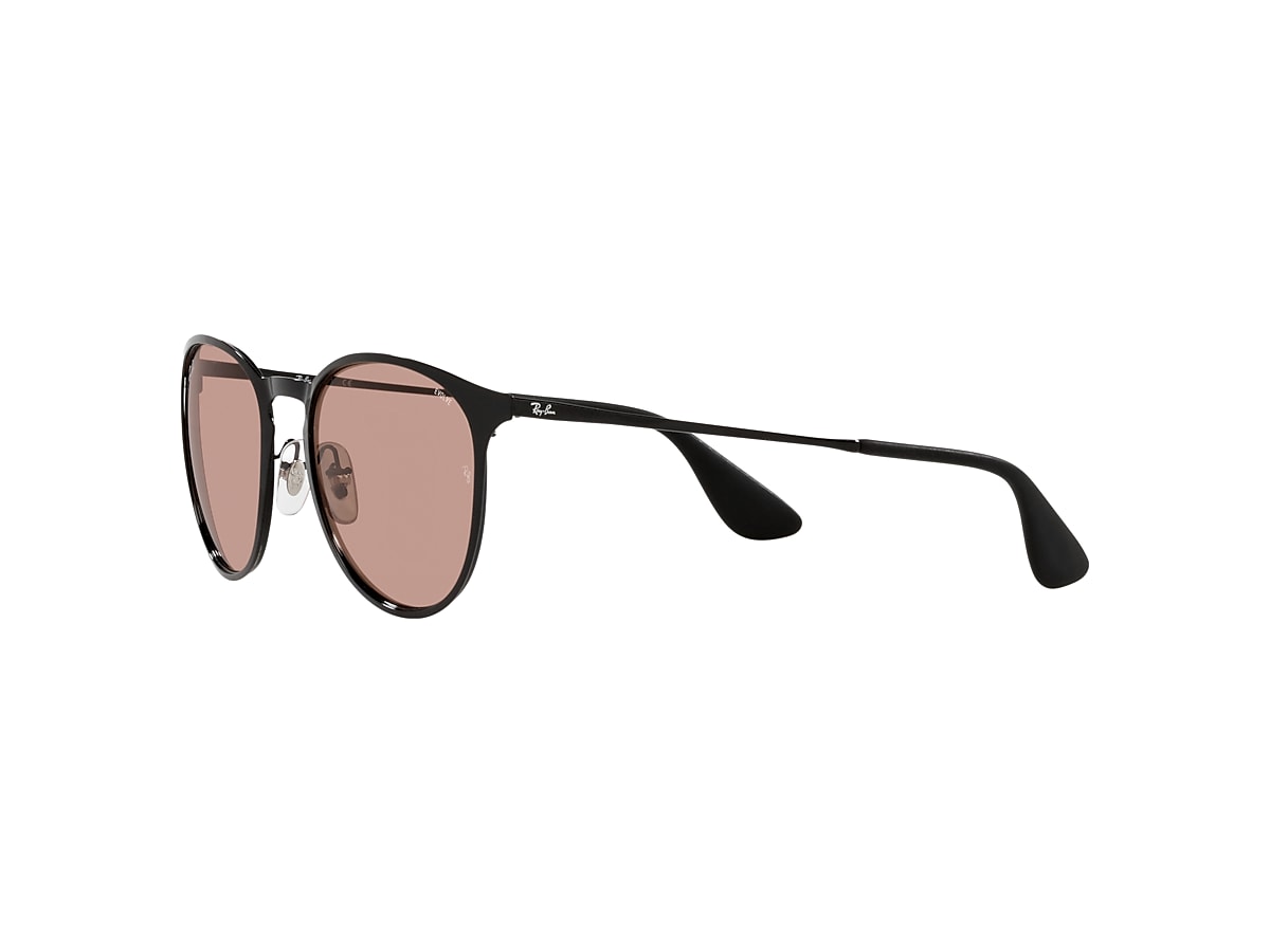 ERIKA METAL EVOLVE Sunglasses in Black and Brown Photochromic 