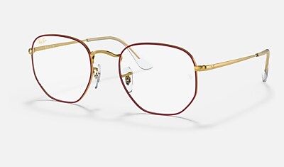 HEXAGONAL OPTICS Eyeglasses with Gold Frame - RB6448 | Ray-Ban® CA