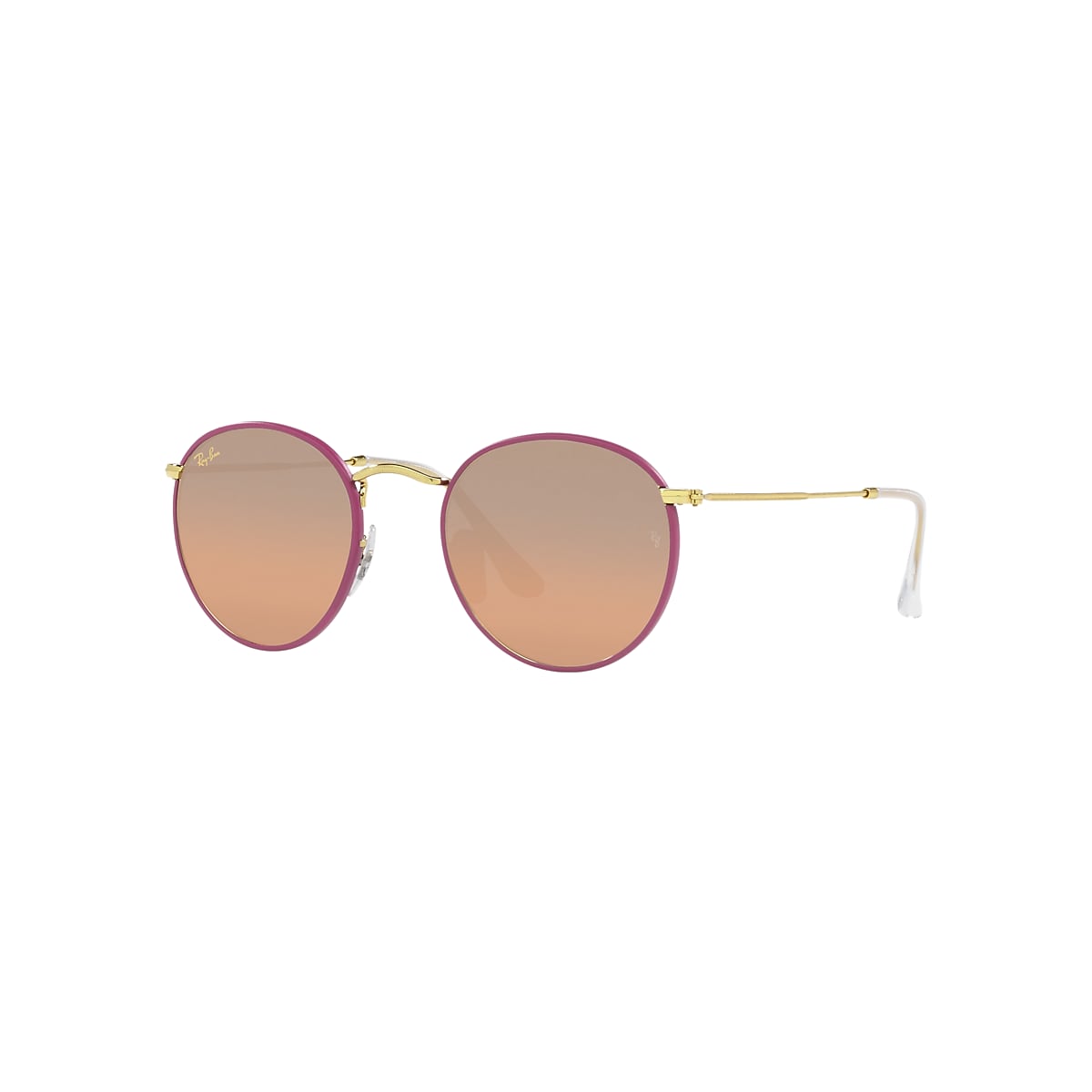 Ray ban round metal pink hot sale