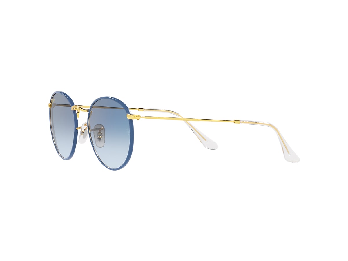 ROUND METAL FULL COLOR LEGEND Sunglasses in Light Blue and Light 