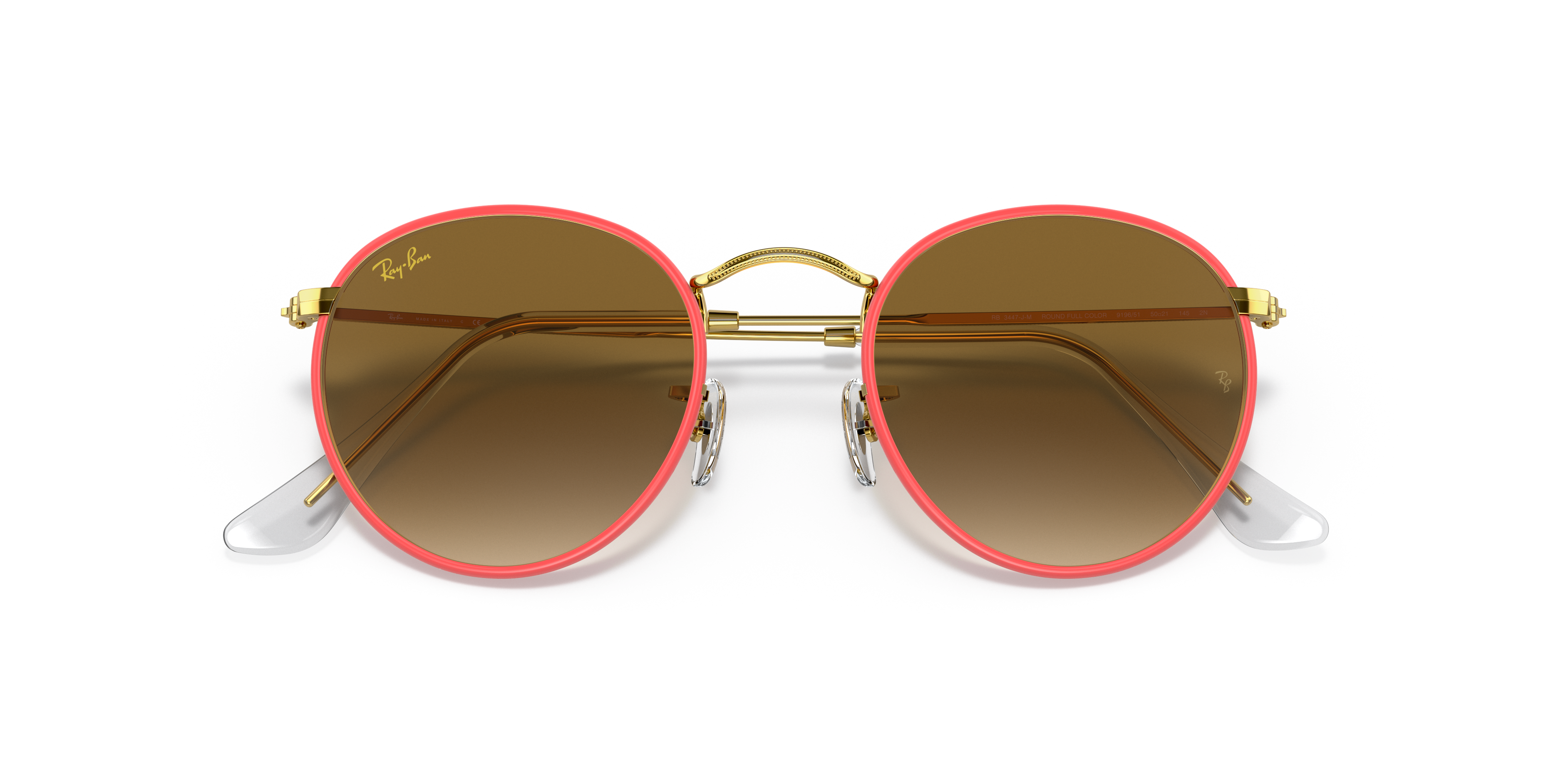 ray ban round metal full color legend