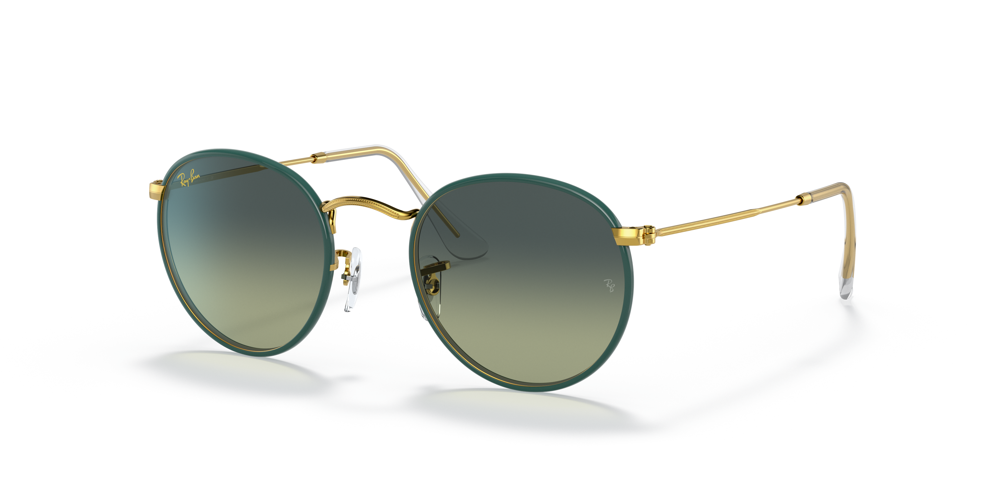 ray ban round metal full color legend