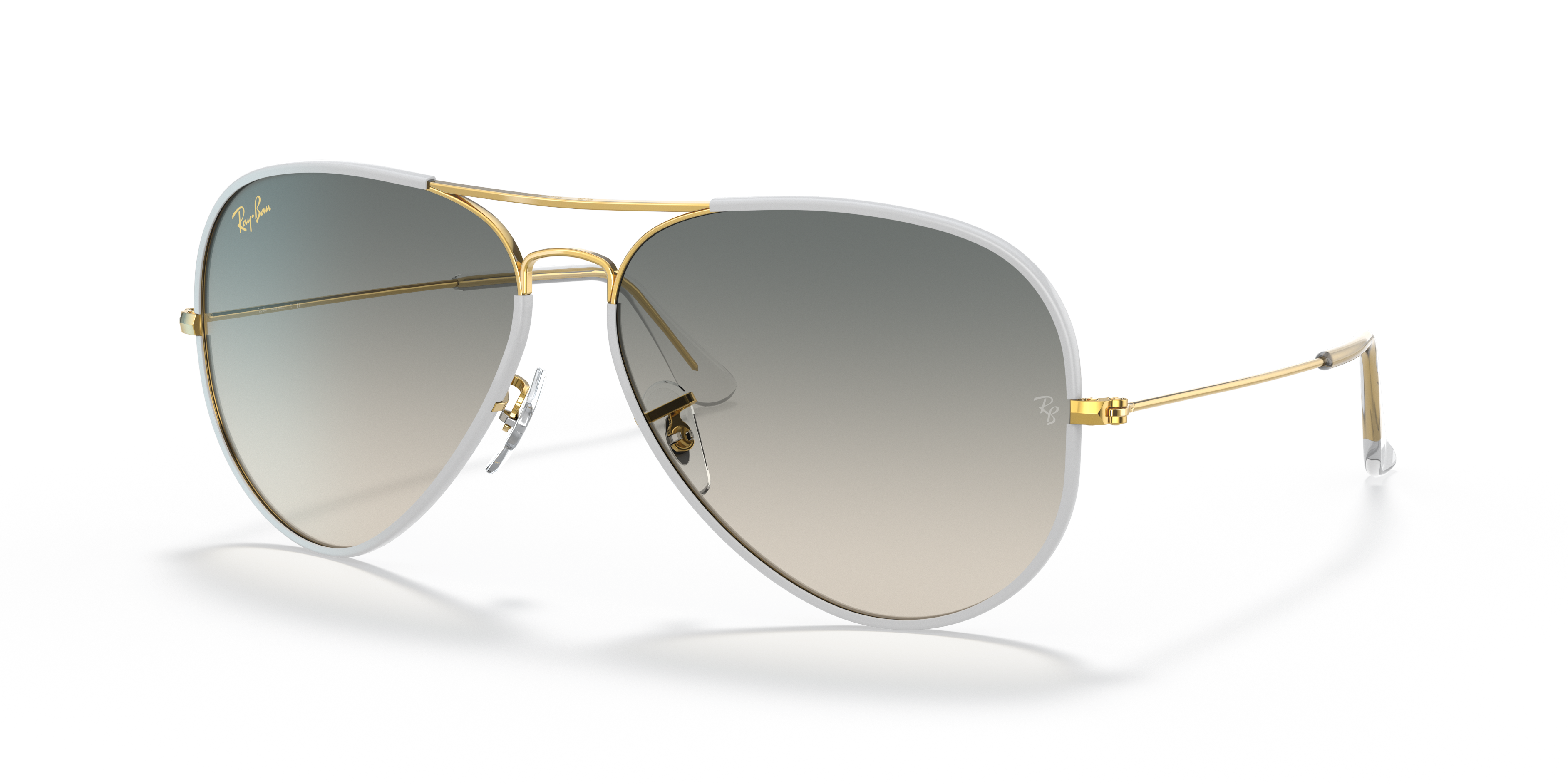 coloured ray ban aviators