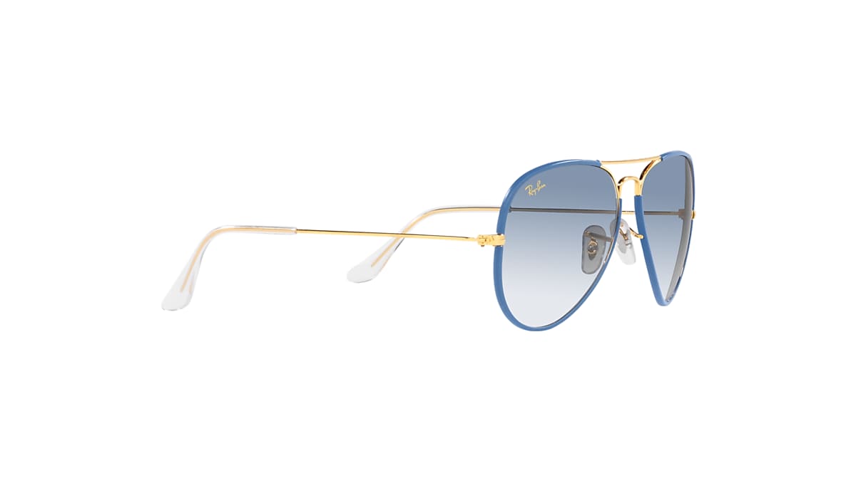 AVIATOR FULL COLOR LEGEND Sunglasses in Light Blue and Light Blue