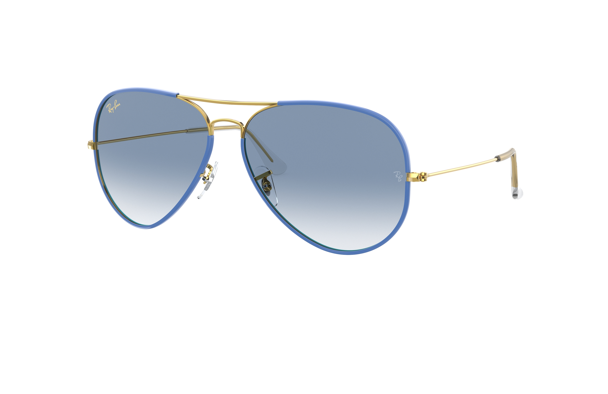 women's blue ray ban aviators