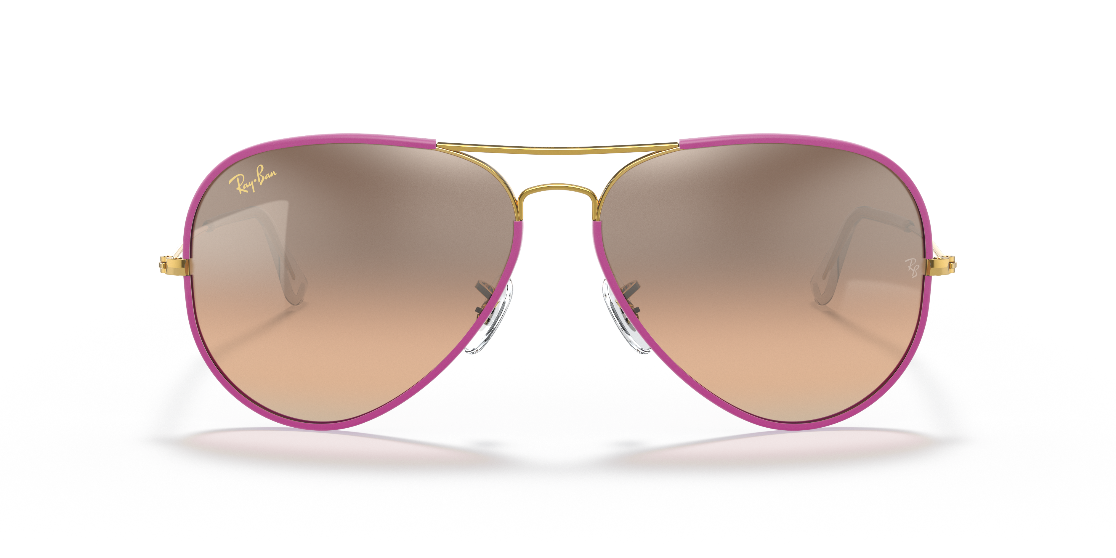 ray ban aviator violet