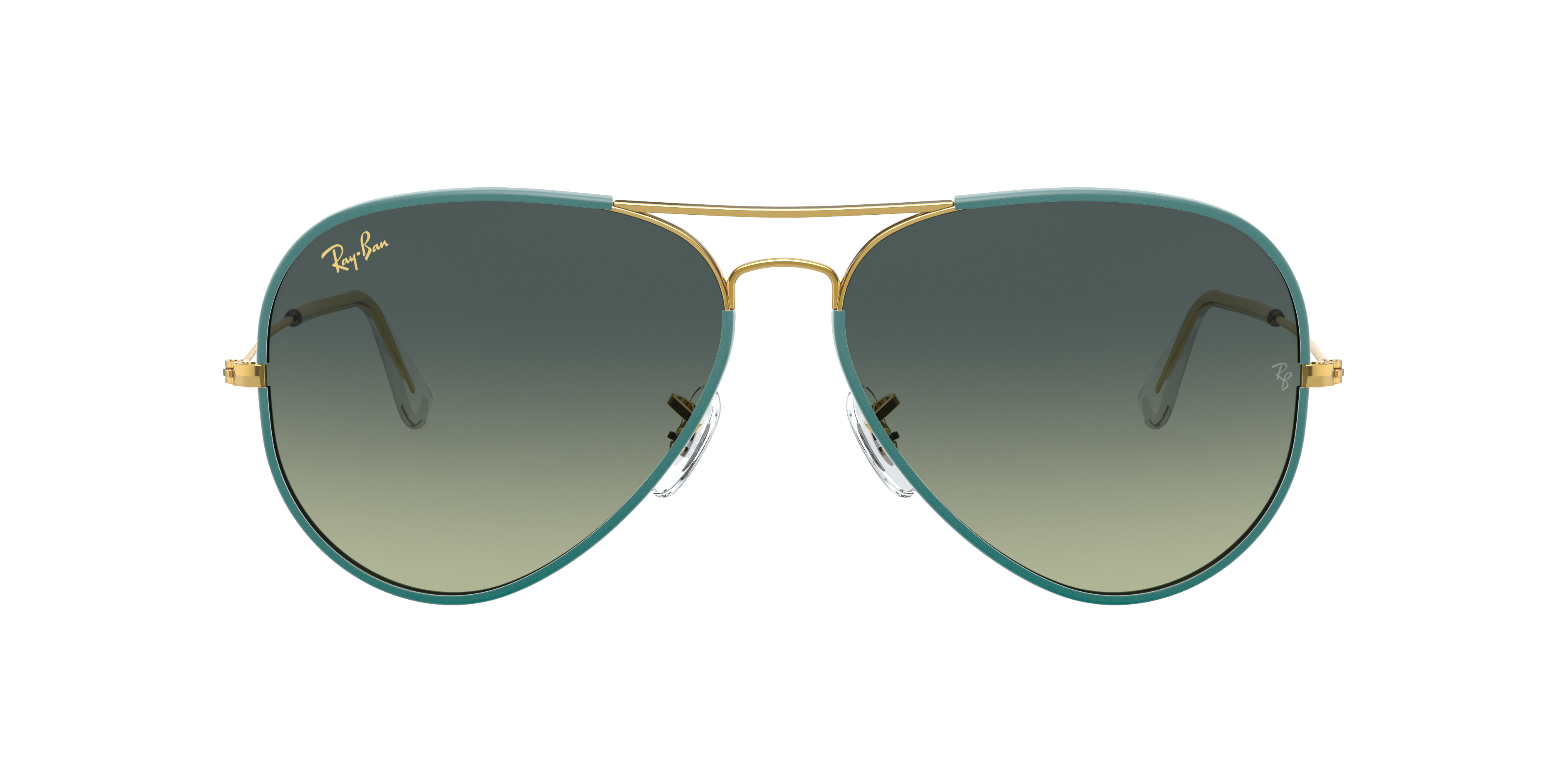 ray ban white aviator sunglasses