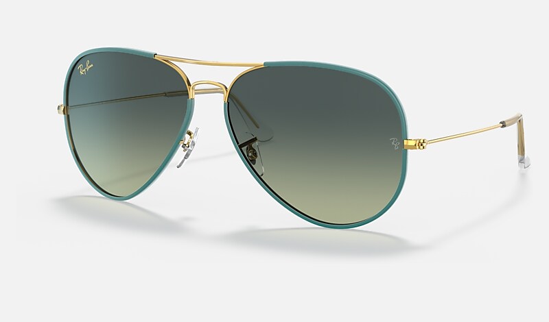 Ray ban aviator sales green price