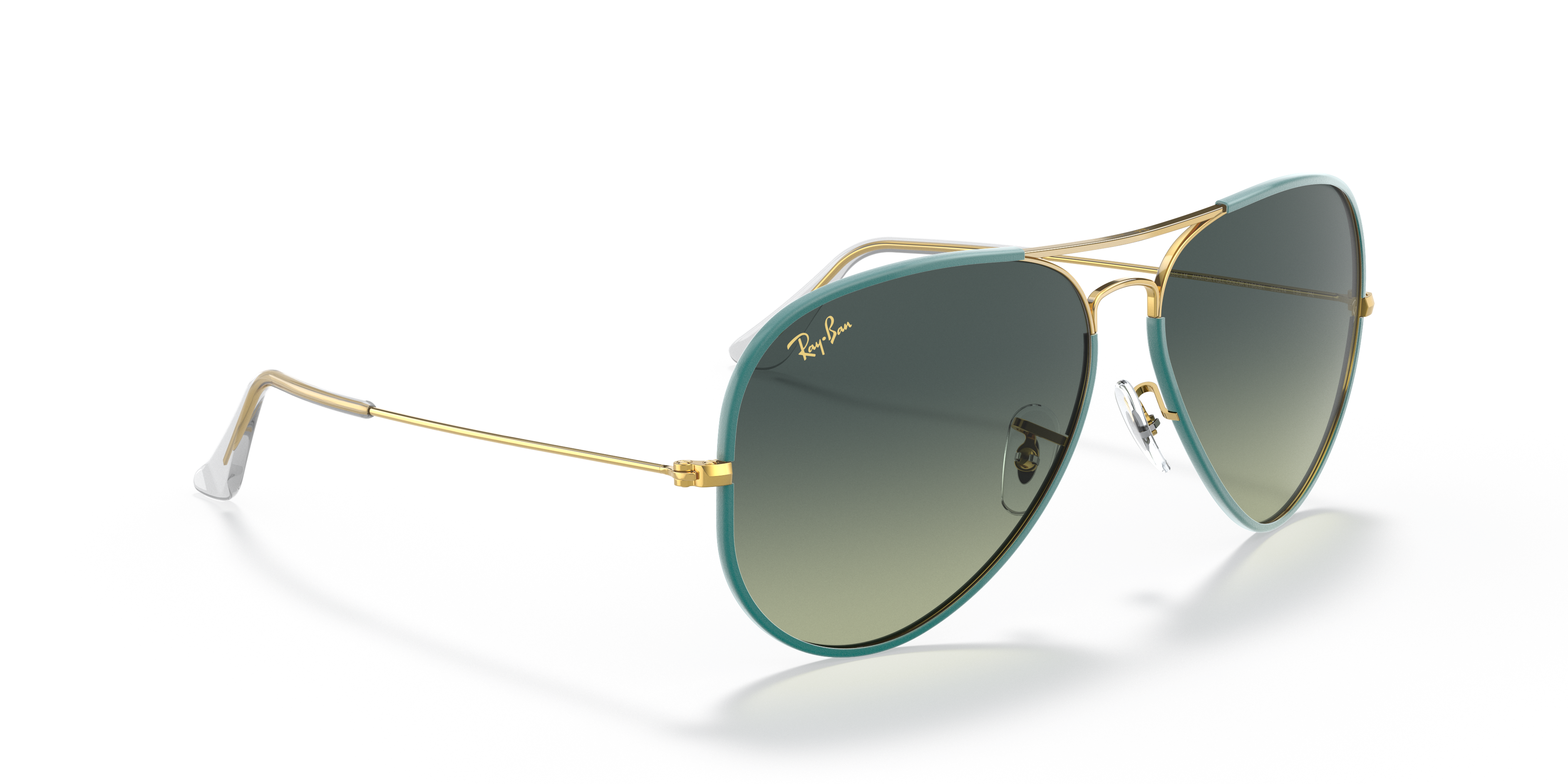 coloured ray ban aviators