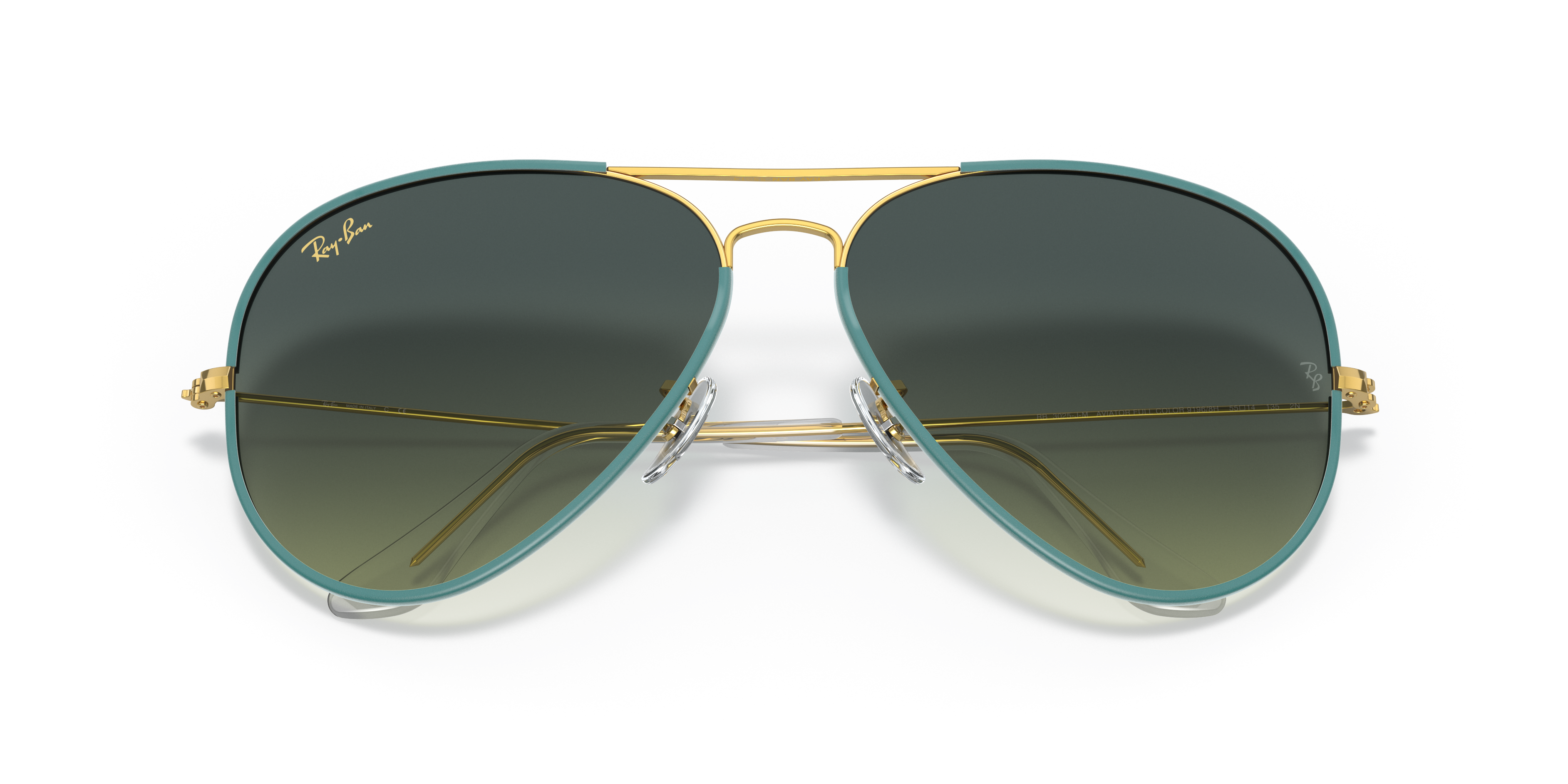 coloured ray ban aviators