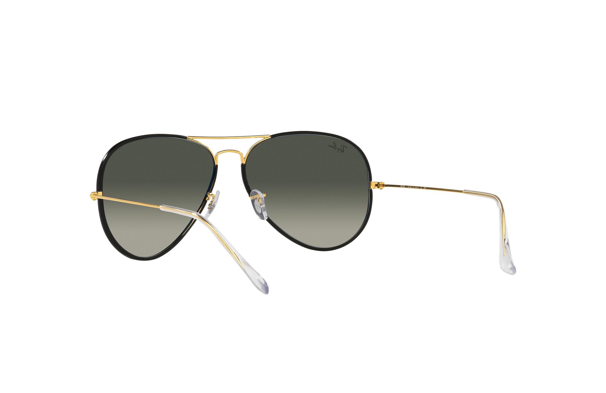 Occhiali da Sole Aviator Full Color Legend in Nero e Grigio | Ray-Ban®