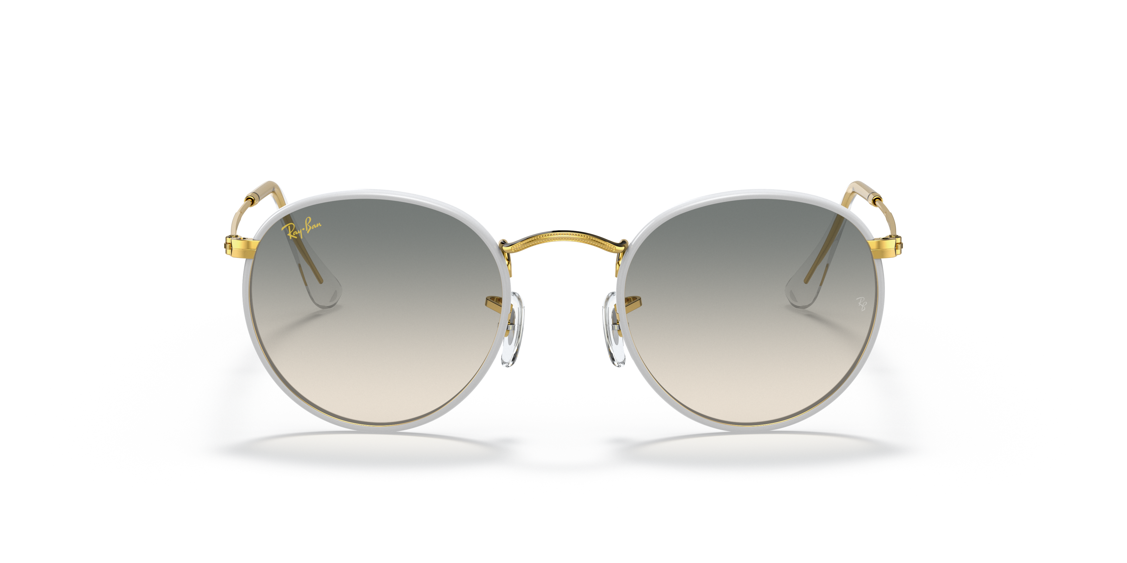 ray ban round metal full color legend