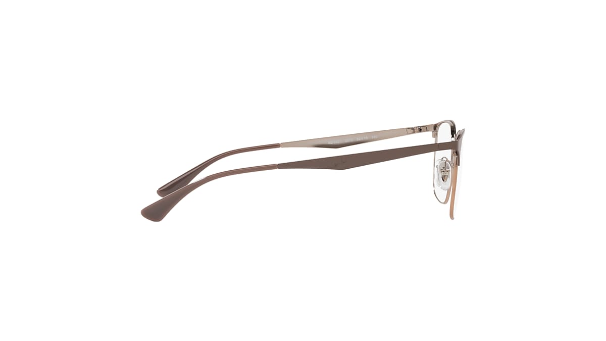 RB6421 OPTICS Eyeglasses with Beige On Copper Frame - RB6421