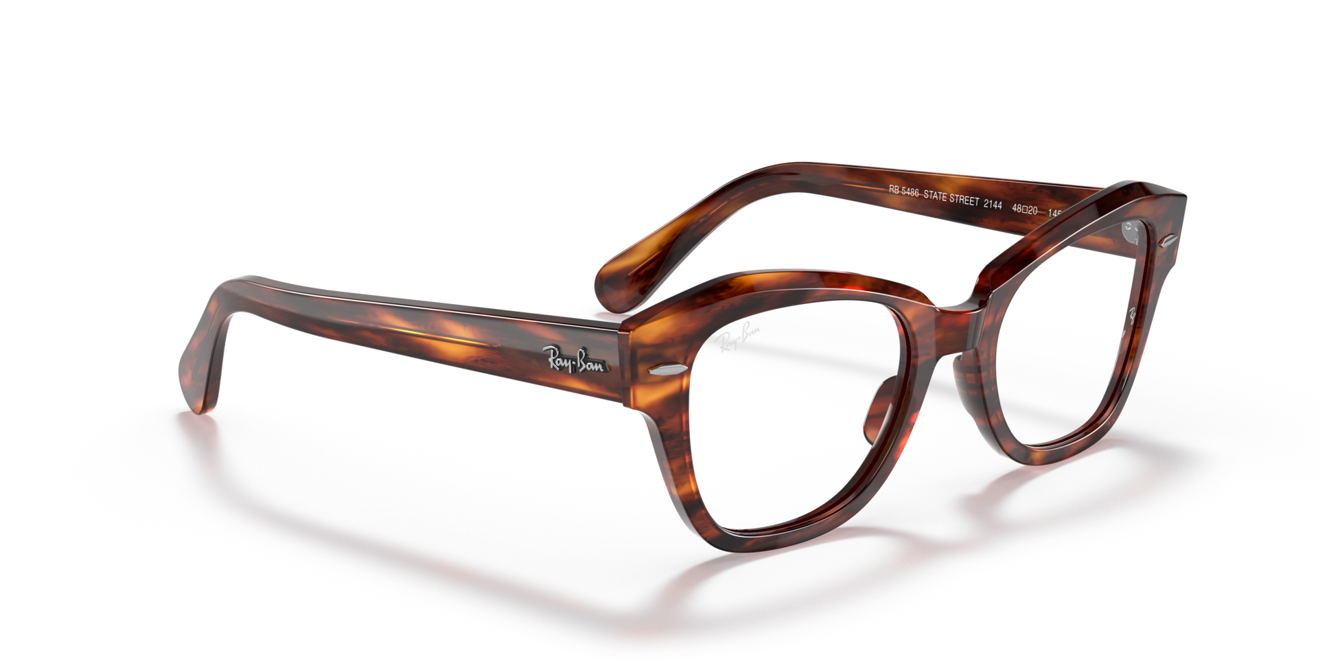 State Street Optics Eyeglasses with Tortoise Frame | Ray-Ban®