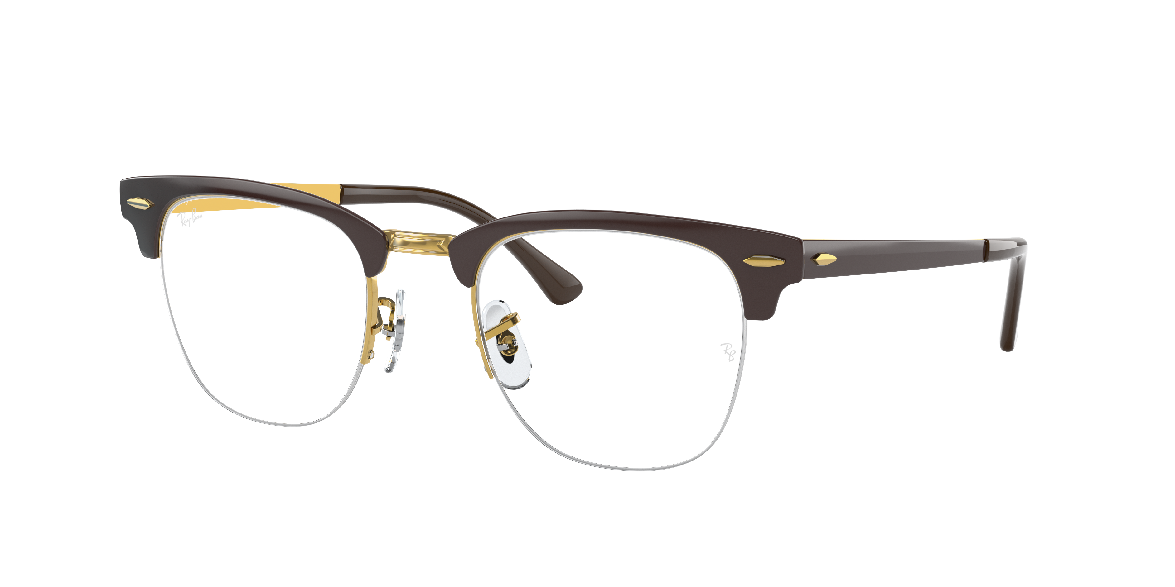 Ray Ban Rb3716vm Eyeglasses In Braun