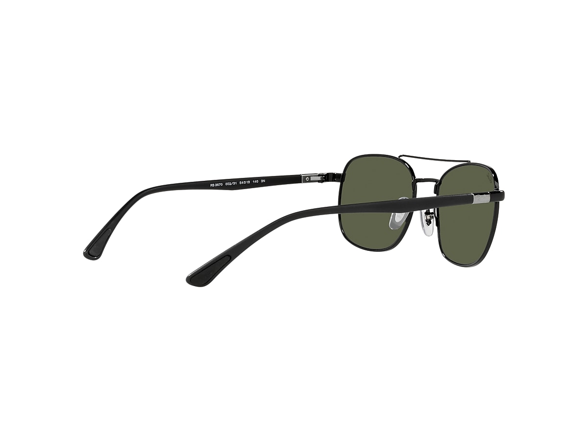 Rb3670 Sunglasses in Black and Green | Ray-Ban®