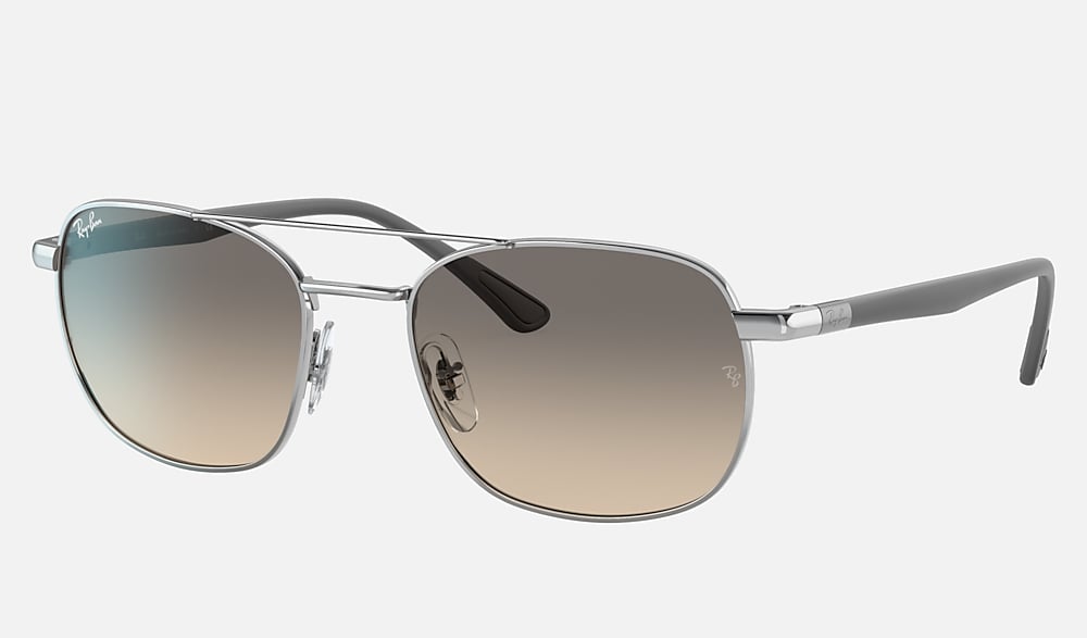 RB3670 Sunglasses in Silver and Light Grey - RB3670 | Ray-Ban®