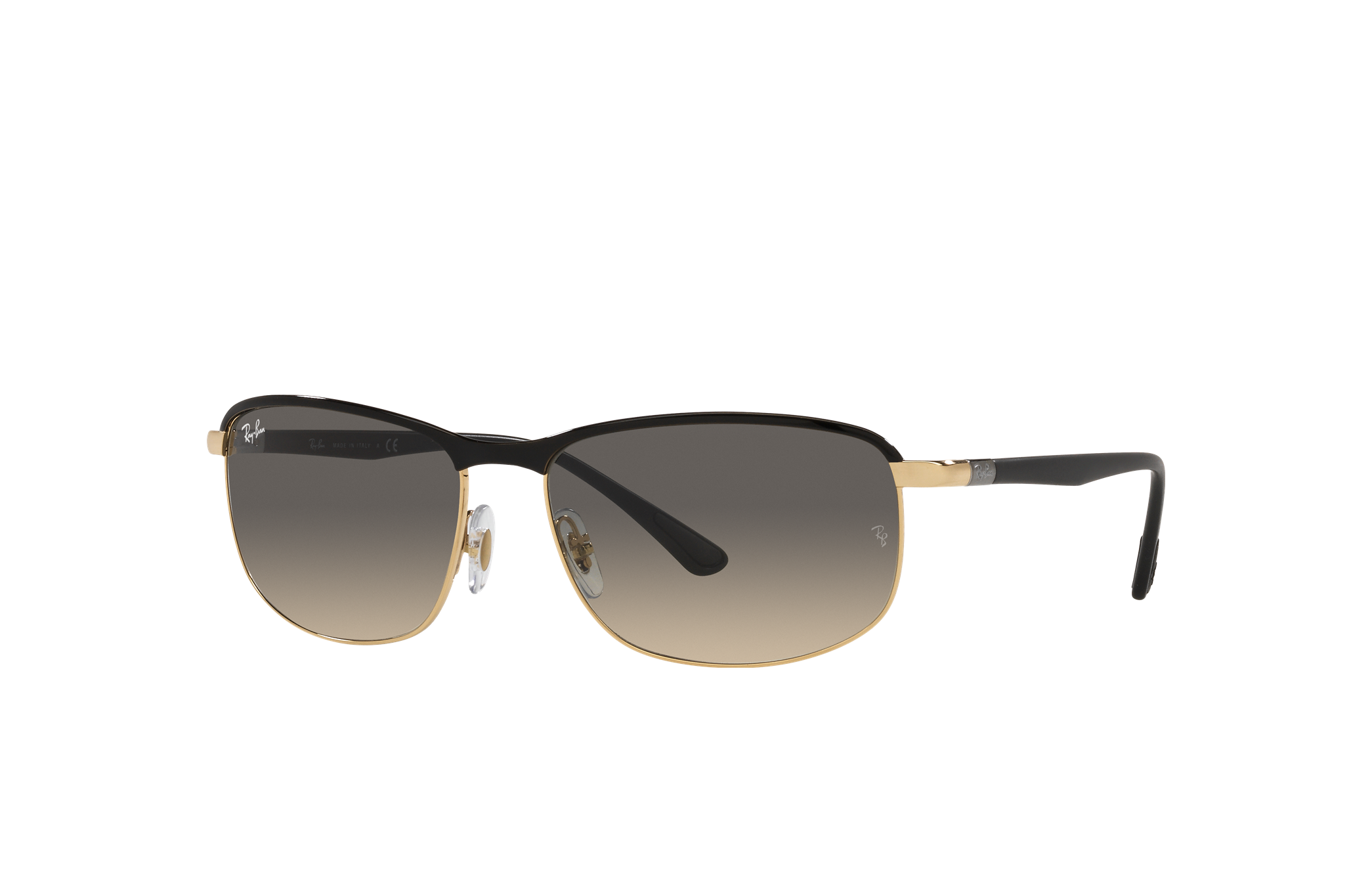 ray ban aviator half frame