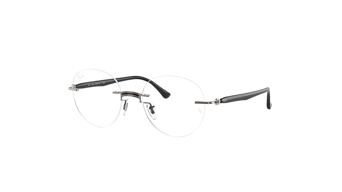 RB8768 OPTICS Eyeglasses with Black On Gunmetal Frame