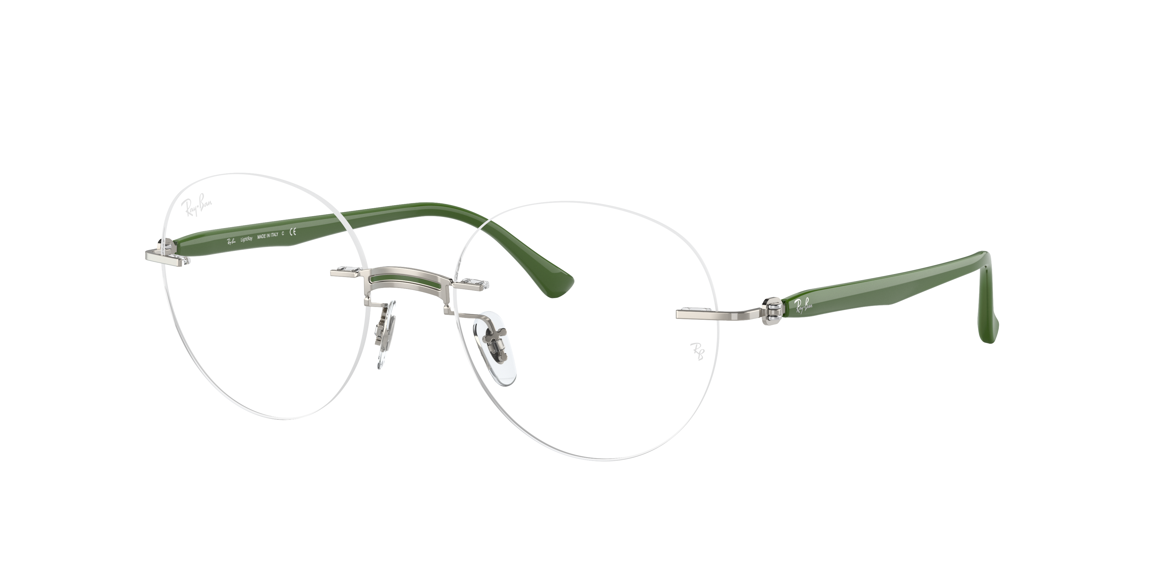 Rb8768 Optics Eyeglasses with Verde Militar Frame | Ray-Ban®
