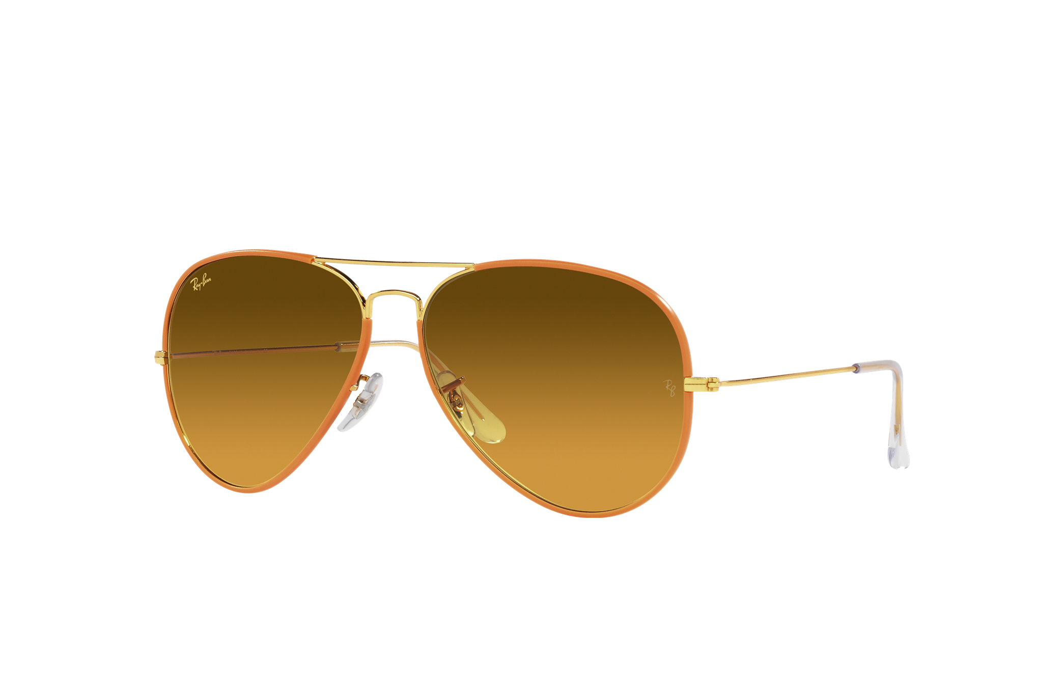 ray ban aviator lens colors