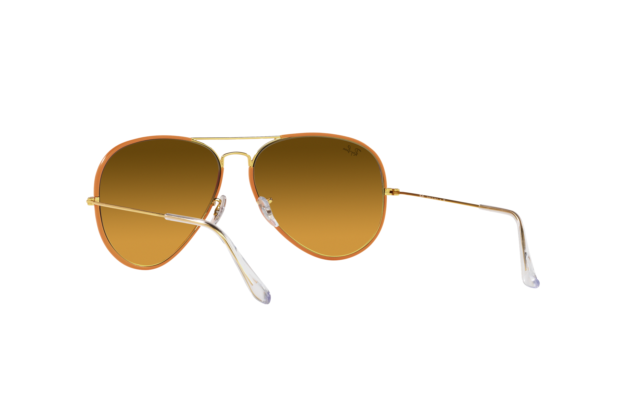 ray ban aviator full color white