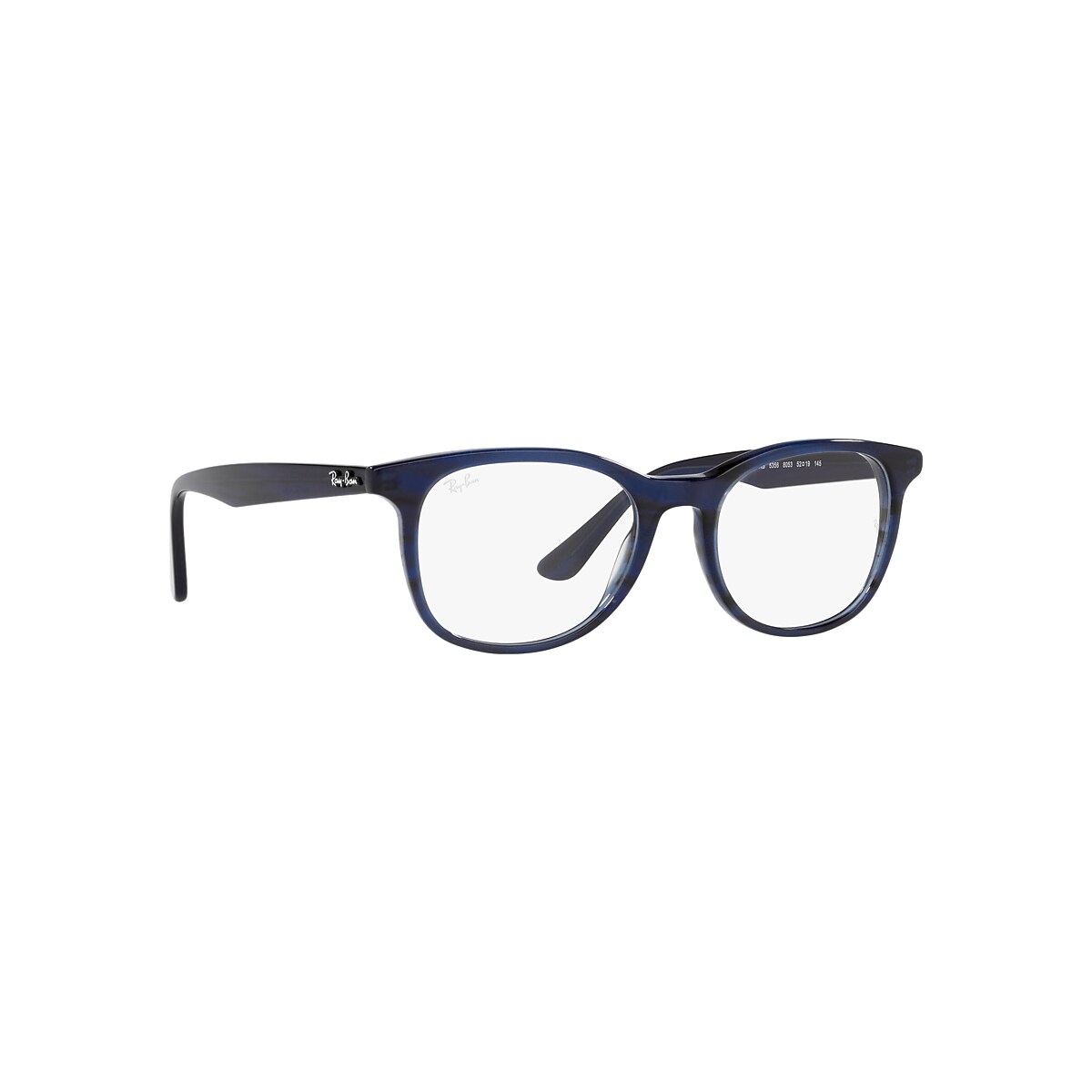 Rb5356 Optics Eyeglasses with Striped Blue Frame | Ray-Ban®