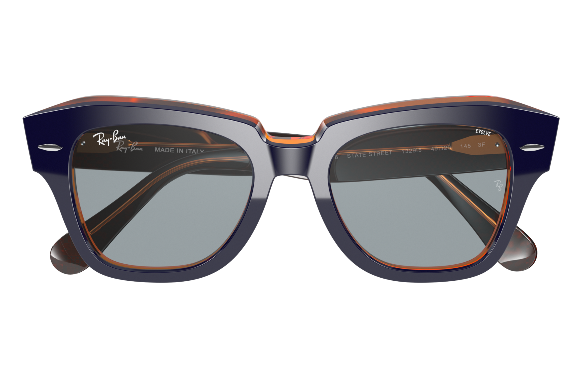 State Street Orange Fluo Sunglasses in 