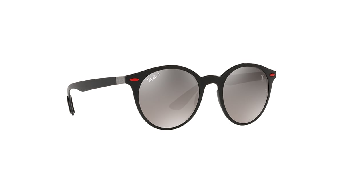 RB RB4296 Sunglasses Matte Dark Blue/Grey Gradient Dark Grey 51mm & Carekit RB RB4296 Sunglasses Matte Dark Blue/Grey Gradient Dark Grey 51mm & Carekit