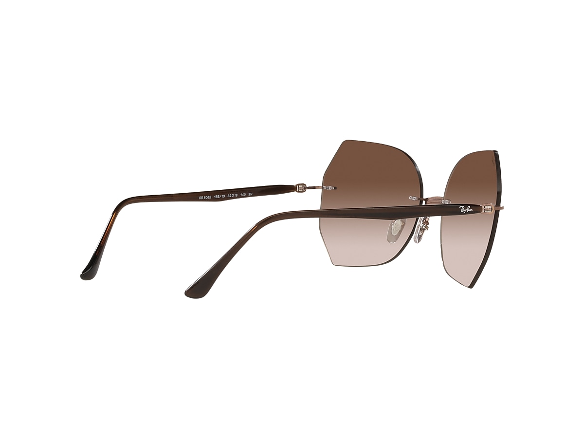 RB8065 TITANIUM Sunglasses in Brown and Brown - RB8065 | Ray-Ban® US