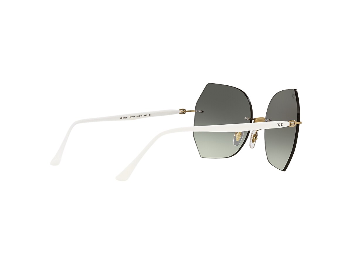 RB8065 TITANIUM Sunglasses in White and Grey - RB8065 | Ray-Ban® US